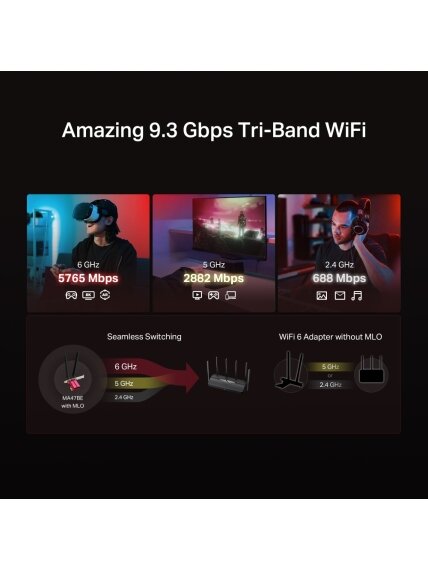 Mercusys BE9300 WiFi 7 Bluetooth 5.4 PCIe Adapter | MA47BE 4 Mercusys BE9300 WiFi 7 Bluetooth 5.4 PCIe Adapter | MA47BE 4