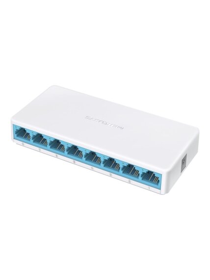 Mercusys | Switch | MS108 | Unmanaged | Desktop | 10/100 Mbps (RJ-45) ports quantity 8 | Power supply type External
