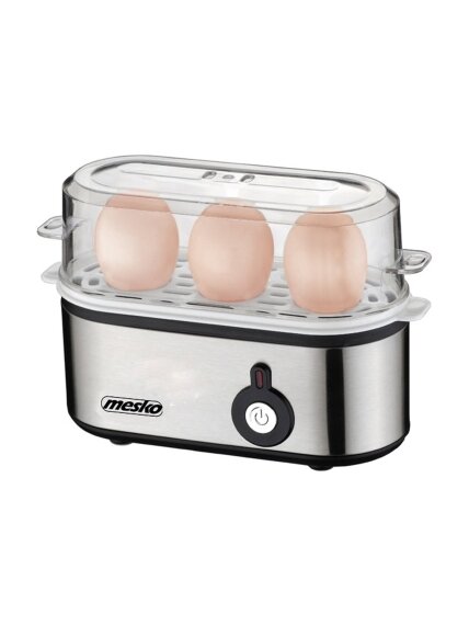 Mesko | Egg boiler | MS 4485 | Stainless steel | 210 W | Functions For 3 eggs Mesko | Egg boiler | MS 4485 | Stainless steel | 210 W | Functions For 3 eggs