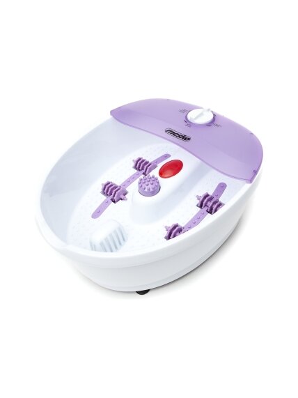 Mesko | Foot massager | MS 2152 | Number of accessories included 3 | White/Purple Mesko | Foot massager | MS 2152 | Number of accessories included 3 | White/Purple