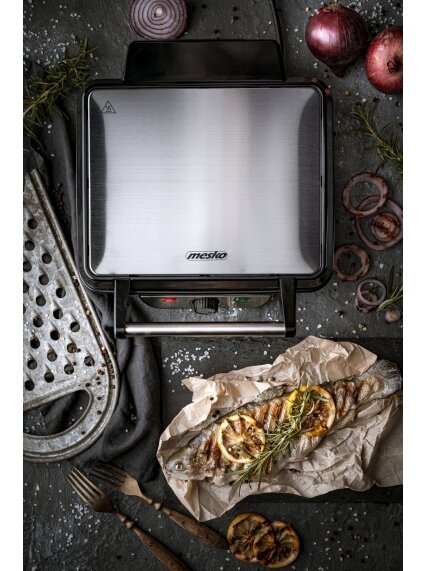 Mesko | Grill | MS 3050 | Contact grill | 1800 W | Black/Stainless steel 8 Mesko | Grill | MS 3050 | Contact grill | 1800 W | Black/Stainless steel 8
