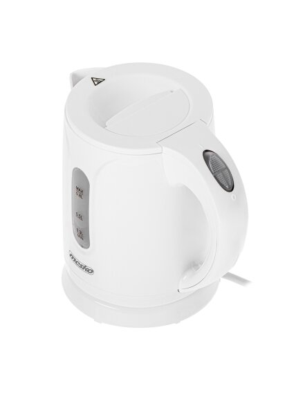Mesko Kettle | MS 1376 | Electric | 850 W | 0.8 L | Plastic | 360° rotational base | White 3