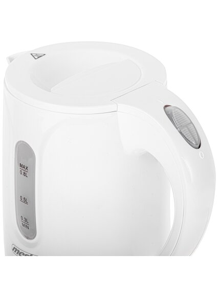 Mesko Kettle | MS 1376 | Electric | 850 W | 0.8 L | Plastic | 360° rotational base | White 4 Mesko Kettle | MS 1376 | Electric | 850 W | 0.8 L | Plastic | 360° rotational base | White 4