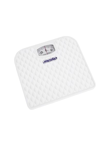 Mesko | Scale | MS 8160 | Mechanical | Maximum weight (capacity) 130 kg | Accuracy 1000 g | White