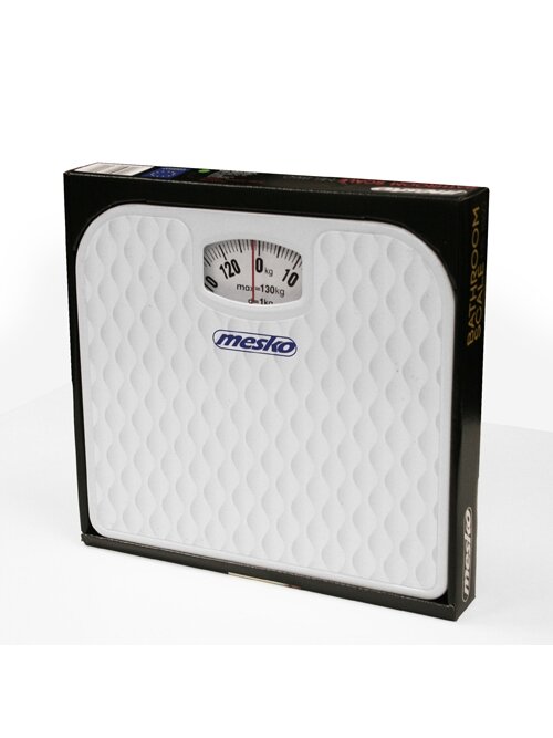 Mesko | Scale | MS 8160 | Mechanical | Maximum weight (capacity) 130 kg | Accuracy 1000 g | White 1