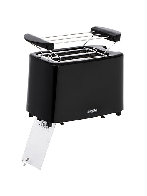 Mesko | Toaster | MS 3220 | Power 750 W | Number of slots 2 | Housing material Plastic | Black 2