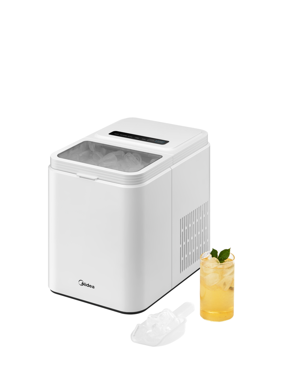Midea Ice Maker | MERI12BG01EU | Power 180 W | Capacity 1.3 L | White 3