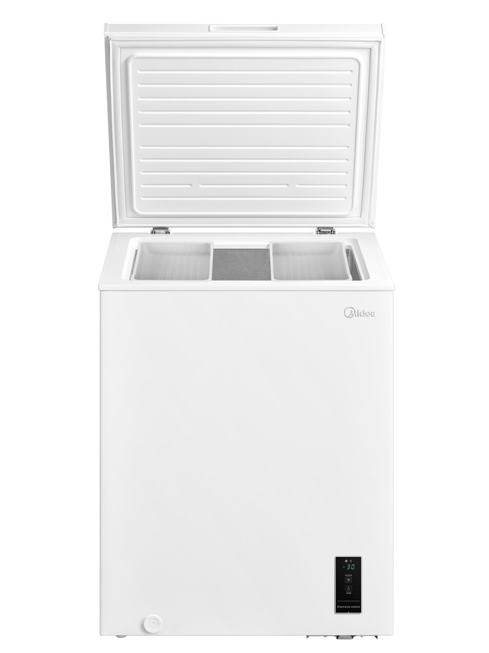Midea Freezer | MDRC207FEE01 | Energy efficiency class E | Chest | Free standing | Height 85 cm | Total net capacity 142 L | White 2 Midea Freezer | MDRC207FEE01 | Energy efficiency class E | Chest | Free standing | Height 85 cm | Total net capacity 142 L | White 2