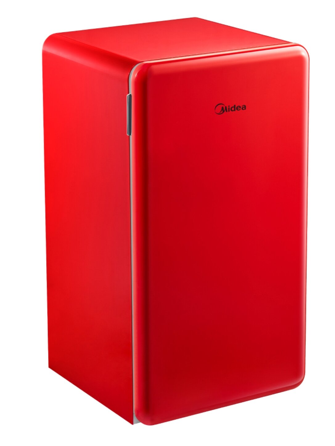 Midea Refrigerator | MDRD142SLE32 | Energy efficiency class E | Free standing | Larder | Height 83.5 cm | Fridge net capacity 93 L | 41 dB | Red 1