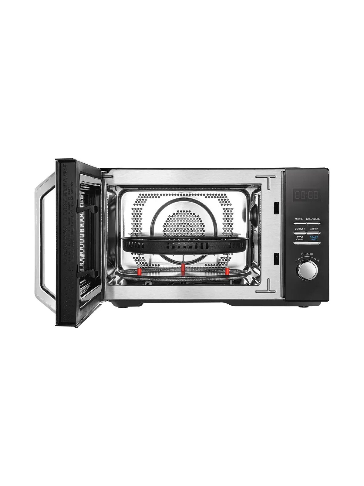 Midea Microwave Oven | MAC23XF | Free standing | 23 L | 800 W | Convection | Grill | Black 3