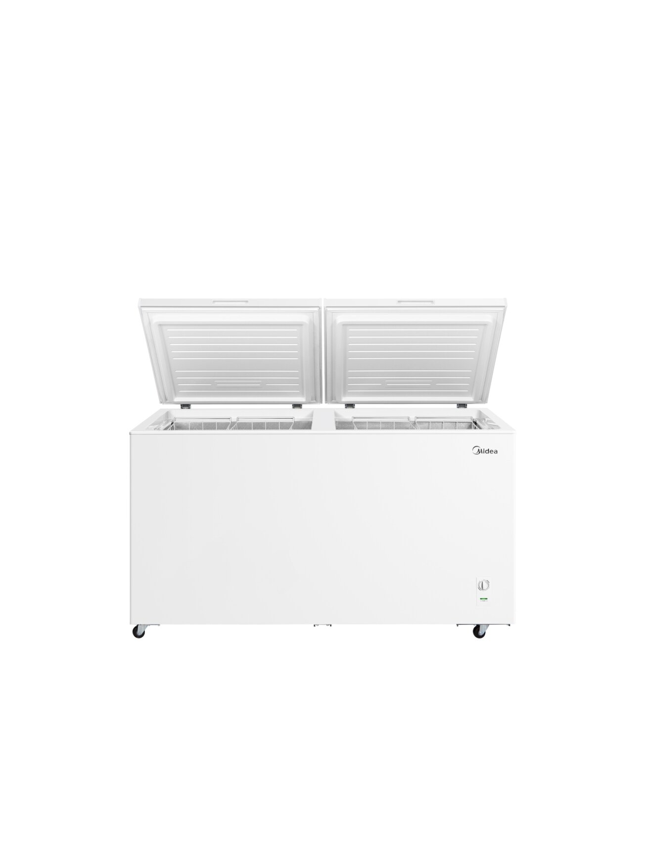 Midea Freezer | MDRC698FEE01 | Energy efficiency class E | Chest | Free standing | Height 83 cm | Total net capacity 508 L | White 2 Midea Freezer | MDRC698FEE01 | Energy efficiency class E | Chest | Free standing | Height 83 cm | Total net capacity 508 L | White 2