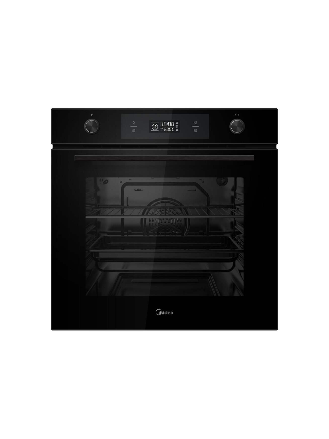 Midea MBON5M90E6-BK Oven, Built-in, Electric, Width 59.5 cm, Touch Display, Black | Midea
