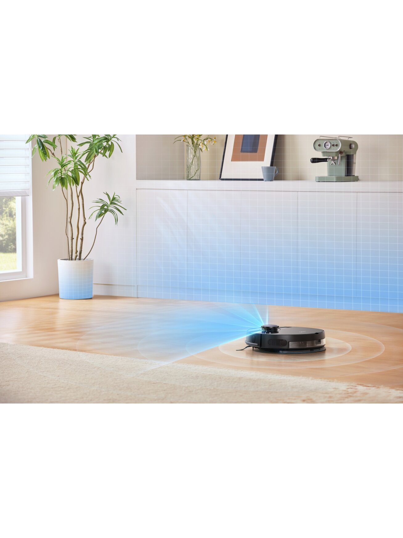 Midea Robot Vacuum Cleaner | M7 Evo | Dry | Lithium ion | 5200 mAh | Dust capacity 0.43 L | 8000 Pa | Black 9