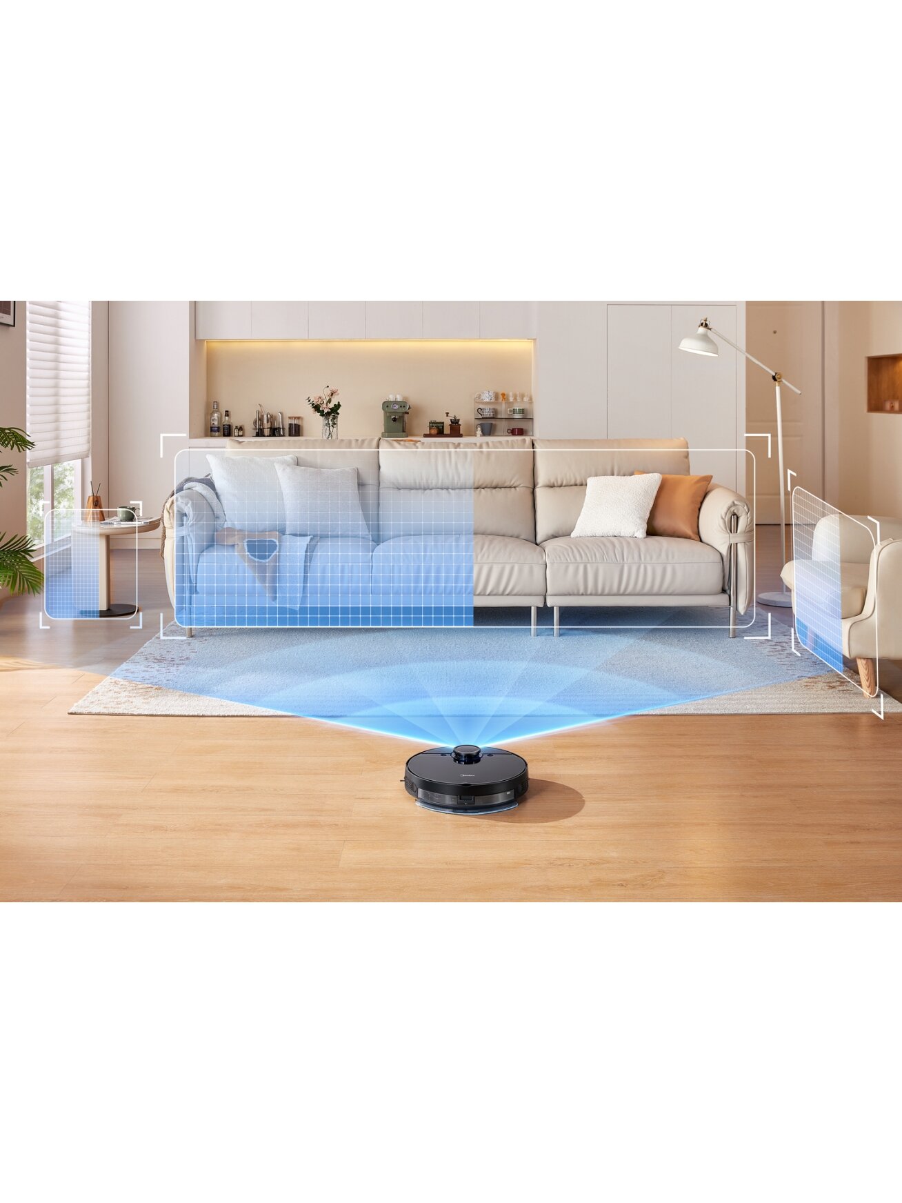 Midea Robot Vacuum Cleaner | M7 Evo | Dry | Lithium ion | 5200 mAh | Dust capacity 0.43 L | 8000 Pa | Black 8 Midea Robot Vacuum Cleaner | M7 Evo | Dry | Lithium ion | 5200 mAh | Dust capacity 0.43 L | 8000 Pa | Black 8