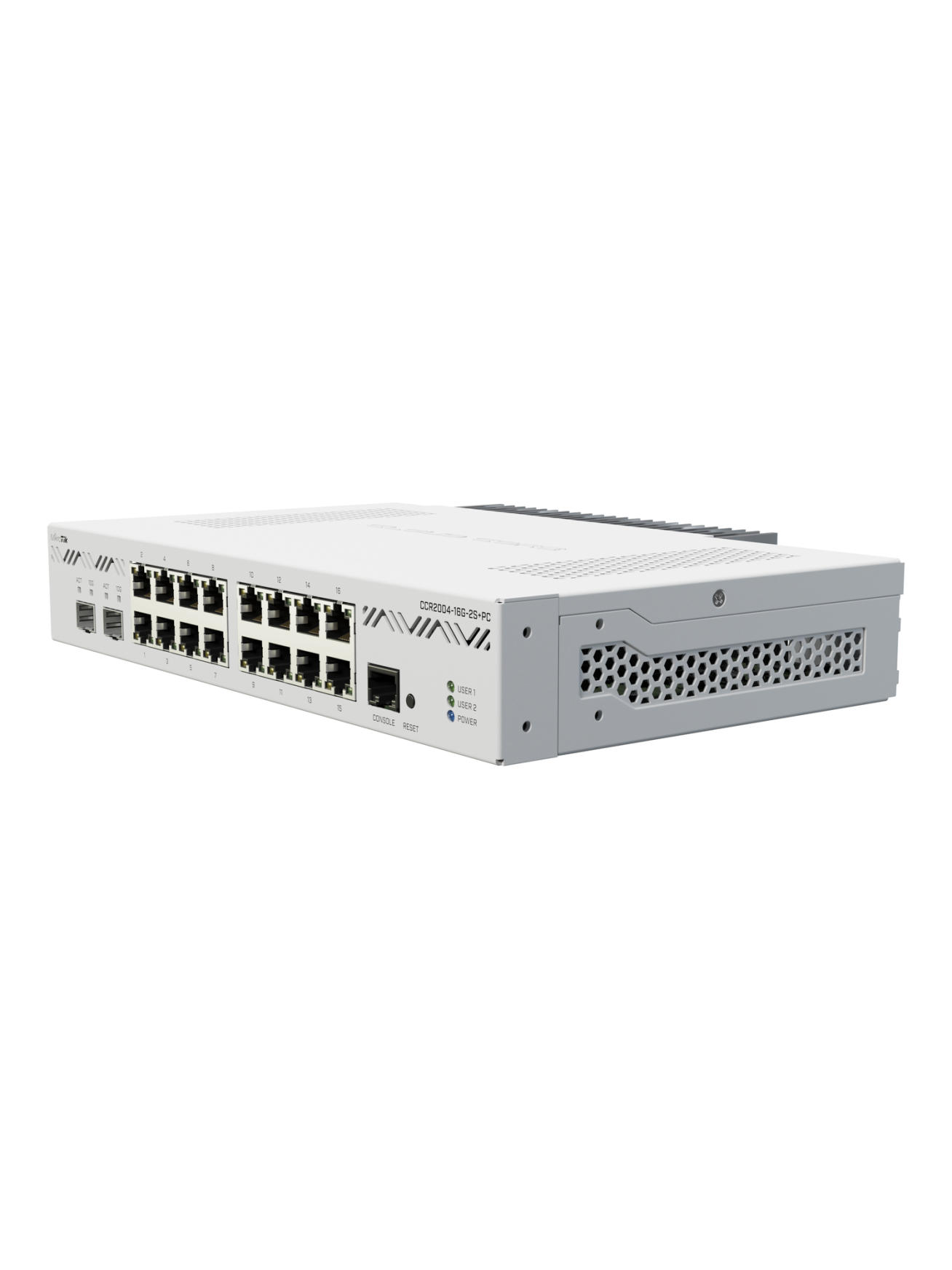 Mikrotik CCR2004-16G-2S+PC | Ethernet Router | CCR2004-16G-2S+PC | 10/100/1000 Mbit/s | Mesh Support No | MU-MiMO No | No mobile broadband 2 Mikrotik CCR2004-16G-2S+PC | Ethernet Router | CCR2004-16G-2S+PC | 10/100/1000 Mbit/s | Mesh Support No | MU-MiMO No | No mobile broadband 2