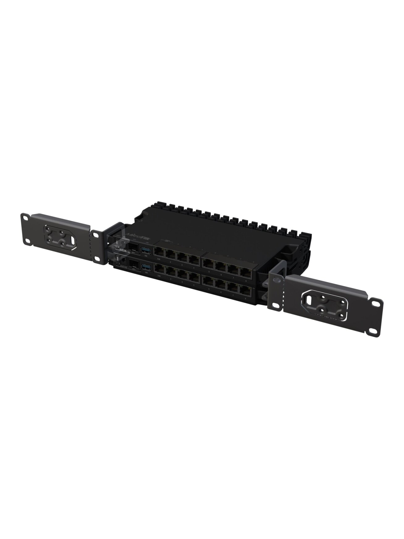MikroTik Kit for mounting RB5009/L009 devices in 1U rackmounts | K-79 1 MikroTik Kit for mounting RB5009/L009 devices in 1U rackmounts | K-79 1
