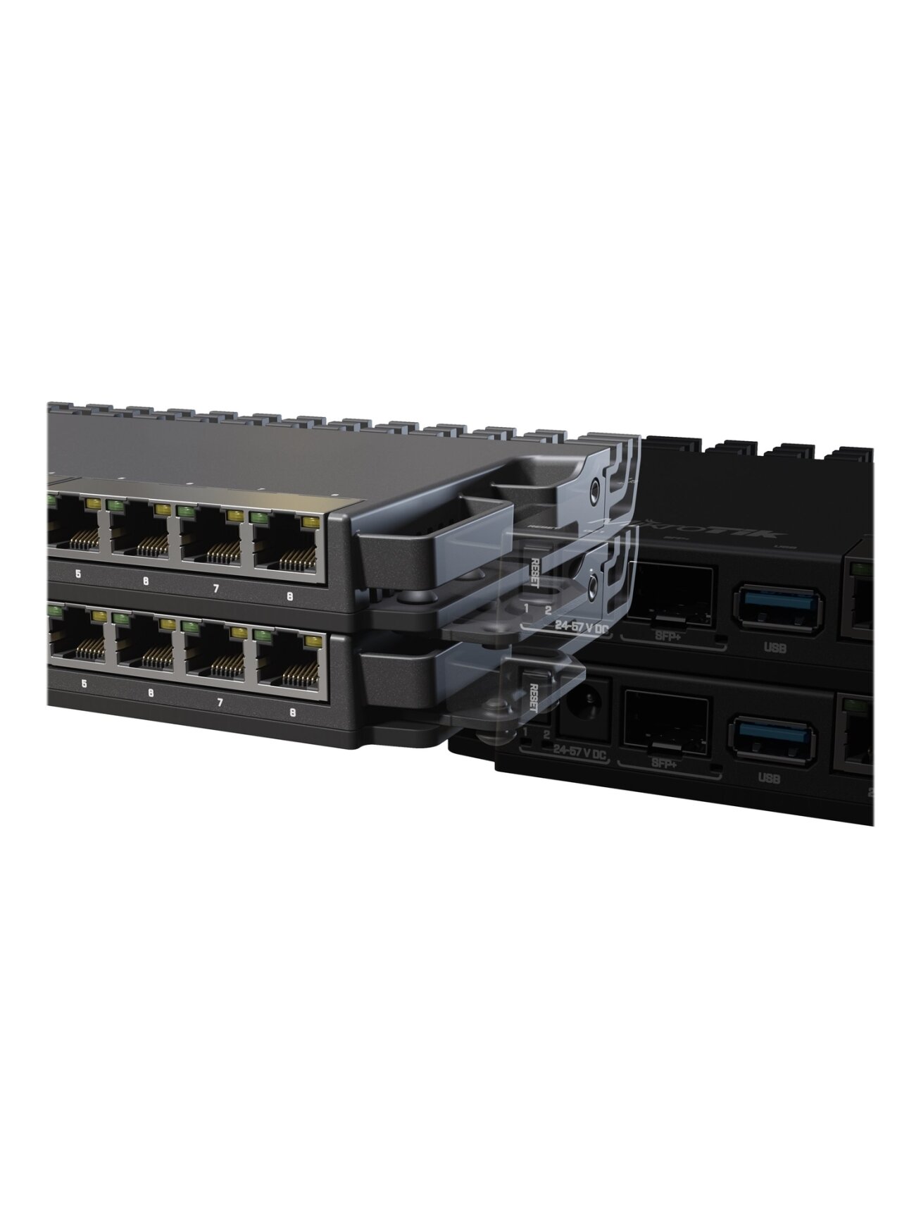 MikroTik Kit for mounting RB5009/L009 devices in 1U rackmounts | K-79