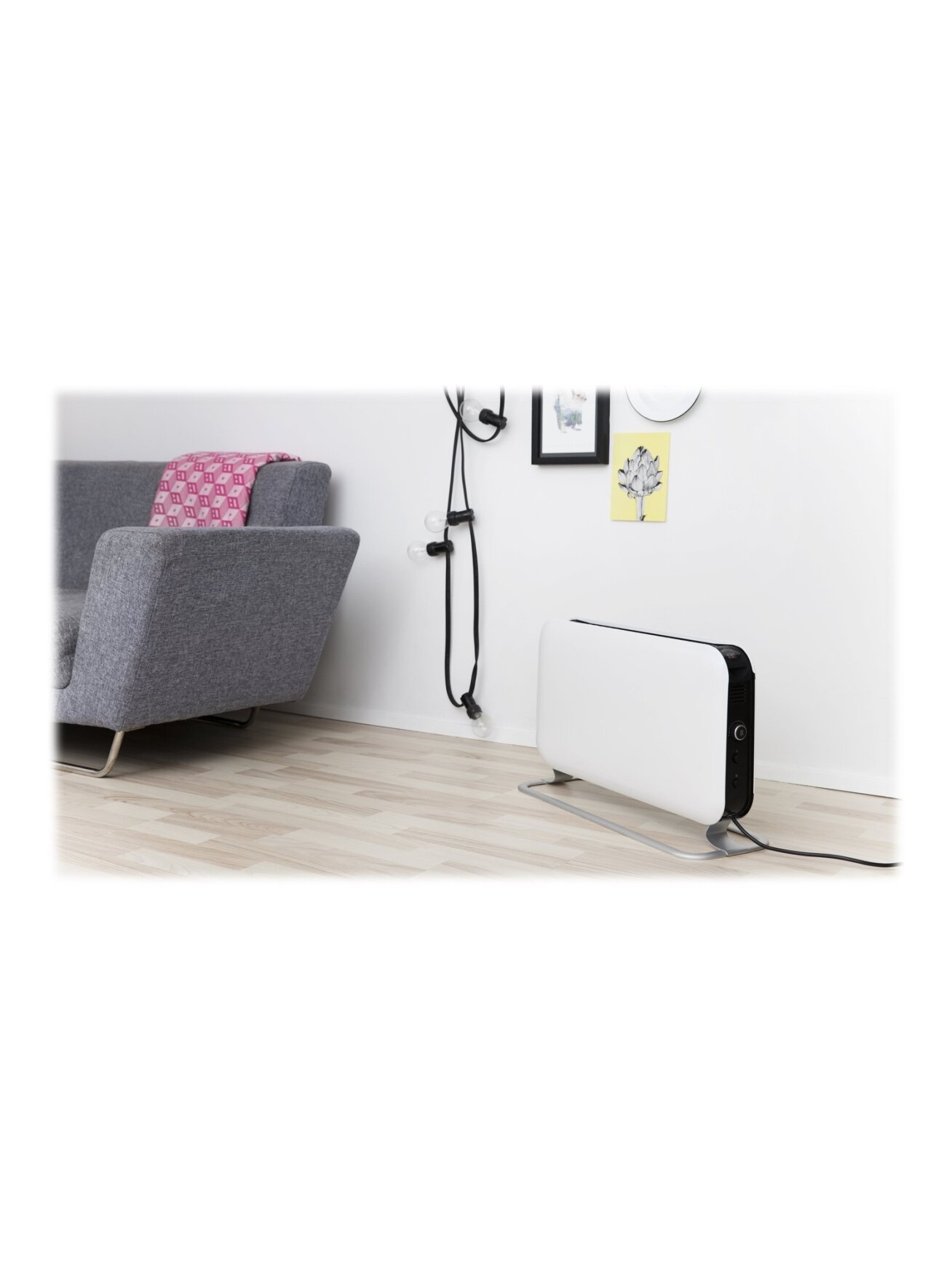 Mill | Heater | SG2000LED | Convection Heater | 2000 W | Number of power levels 3 | Suitable for rooms up to 5-20 m² | White 4