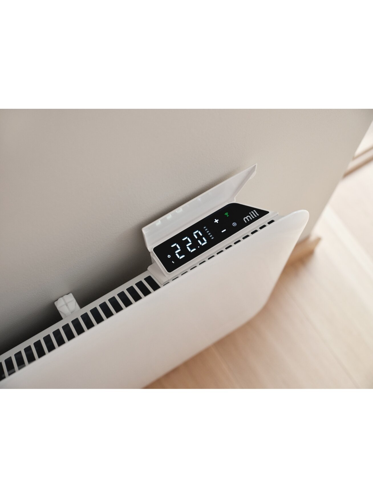 Mill Invisible Smart WiFi Heater | PA1300WIFI4 | Panel Heater | 1300 W | Suitable for rooms up to 15-19 m² | White | IPX4 2 Mill Invisible Smart WiFi Heater | PA1300WIFI4 | Panel Heater | 1300 W | Suitable for rooms up to 15-19 m² | White | IPX4 2