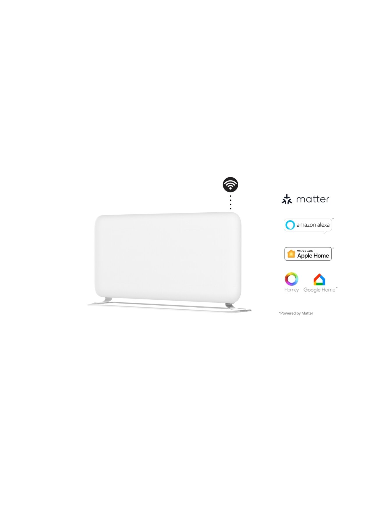 Mill WiFi Panel Heater | PA1500WIFI4A | Panel Heater | 1500 W | Suitable for rooms up to 22 m² | White | IPX4 10 Mill WiFi Panel Heater | PA1500WIFI4A | Panel Heater | 1500 W | Suitable for rooms up to 22 m² | White | IPX4 10