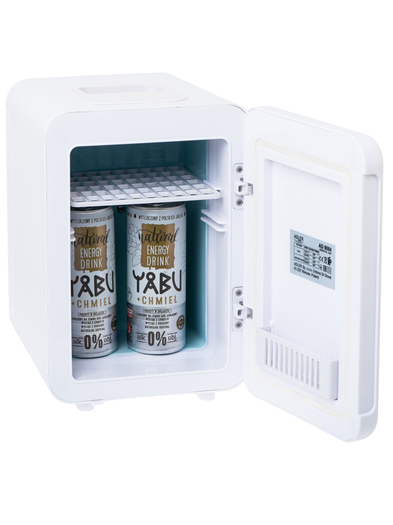 Mini Refrigerator | AD 8084 | Adler Free standing | Height 27 cm | Larder | Fridge net capacity 4 L | White 5