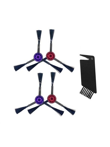 Midea M9 Spare parts kit: 2x Side Brushes L, 2x Side Brushes R, 1x Cleaning Brush