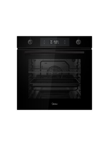 Midea MBON5M90E6-BK Oven, Built-in, Electric, Width 59.5 cm, Touch Display, Black | Midea