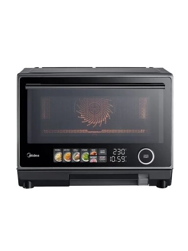Midea Microwave oven | MSO25H | Free standing | 25 L | 1000 W | Convection | Grill | Black Midea Microwave oven | MSO25H | Free standing | 25 L | 1000 W | Convection | Grill | Black