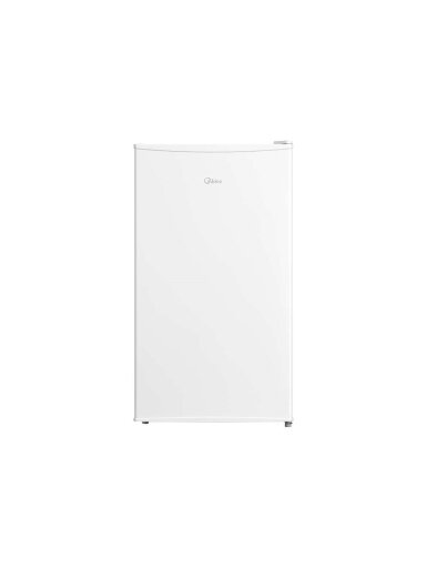 Midea Refrigerator | MDRD125FGE01 | Energy efficiency class E | Free standing | Larder | Height 84.5 cm | Fridge net capacity 68 L | Freezer net capacity 12 L | 41 dB | White