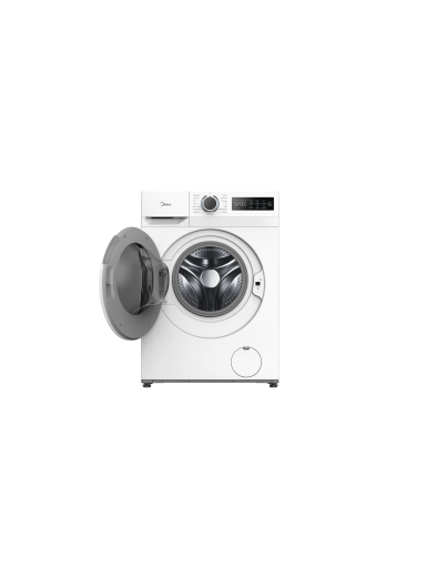 Midea Washing Machine | MF110W80BA10/W-HR | Energy efficiency class A | Front loading | Washing capacity 8 kg | 1400 RPM | Depth 48 cm | Width 60 cm | Display | LED | Steam function | White Midea Washing Machine | MF110W80BA10/W-HR | Energy efficiency class A | Front loading | Washing capacity 8 kg | 1400 RPM | Depth 48 cm | Width 60 cm | Display | LED | Steam function | White