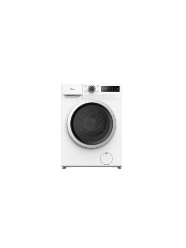 Midea Washing Machine | MF110W80BA10/W-HR | Energy efficiency class A | Front loading | Washing capacity 8 kg | 1400 RPM | Depth 48 cm | Width 60 cm | Display | LED | Steam function | White Midea Washing Machine | MF110W80BA10/W-HR | Energy efficiency class A | Front loading | Washing capacity 8 kg | 1400 RPM | Depth 48 cm | Width 60 cm | Display | LED | Steam function | White