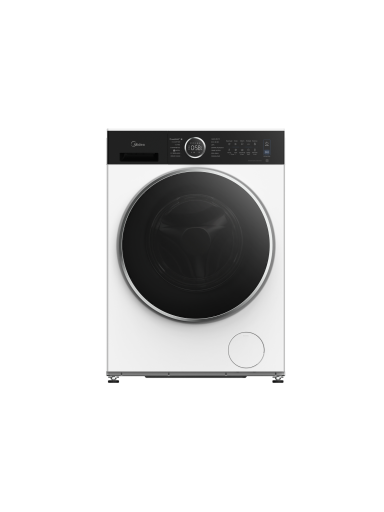 Midea Washing Machine | MF205W80BA30/W-BK | Energy efficiency class A | Front loading | Washing capacity 8 kg | 1400 RPM | Depth 49 cm | Width 60 cm | Display | LED | White