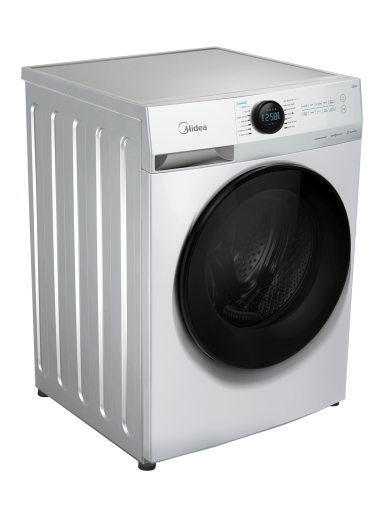 Midea Washing machine with dryer | MF200D80WB/1/W-HR | Energy efficiency class A/D | Front loading | Washing capacity 8 kg | 1400 RPM | Depth 48 cm | Width 60 cm | Display | LED | Drying system | Drying capacity 6 kg | Steam function | White Midea Washing machine with dryer | MF200D80WB/1/W-HR | Energy efficiency class A/D | Front loading | Washing capacity 8 kg | 1400 RPM | Depth 48 cm | Width 60 cm | Display | LED | Drying system | Drying capacity 6 kg | Steam function | White