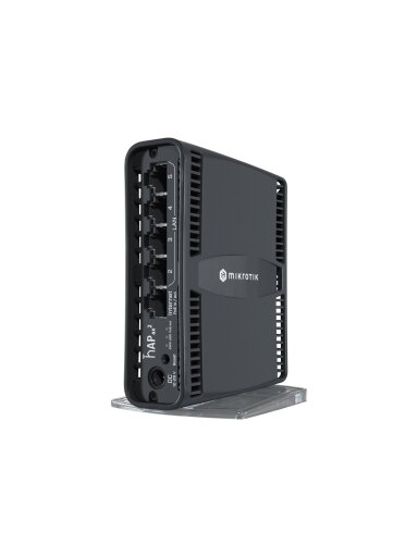MikroTik C52iG-5HaxD2HaxD-TC - hAP ax² | hAP ax² | C52iG-5HaxD2HaxD-TC | 802.11ax | 1200 Mbit/s (5 GHz)/ 574 Mbit/s (2.4 GHz) Mbit/s | Ethernet LAN (RJ-45) ports 5 | No mobile broadband | 0 MikroTik C52iG-5HaxD2HaxD-TC - hAP ax² | hAP ax² | C52iG-5HaxD2HaxD-TC | 802.11ax | 1200 Mbit/s (5 GHz)/ 574 Mbit/s (2.4 GHz) Mbit/s | Ethernet LAN (RJ-45) ports 5 | No mobile broadband | 0