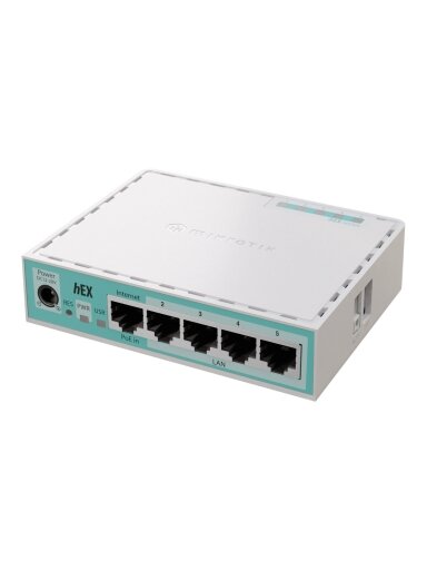 MikroTik RouterBOARD hEX | E50UG | 10/100/1000 Mbit/s | Ethernet LAN (RJ-45) ports 5 | Mesh Support No | MU-MiMO No | No mobile broadband MikroTik RouterBOARD hEX | E50UG | 10/100/1000 Mbit/s | Ethernet LAN (RJ-45) ports 5 | Mesh Support No | MU-MiMO No | No mobile broadband