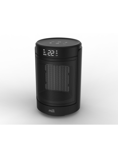 Mill FH1500BLACK | Ceramic fan heater | 1500 W | Suitable for rooms up to 22 m² | Black Mill FH1500BLACK | Ceramic fan heater | 1500 W | Suitable for rooms up to 22 m² | Black