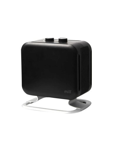 Mill | Heater | CUS1800MECBA | PTC Fan | Suitable for rooms up to 30 m² | Black | 1800 W