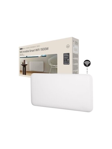 Mill WiFi Panel Heater | PA1500WIFI4A | Panel Heater | 1500 W | Suitable for rooms up to 22 m² | White | IPX4 Mill WiFi Panel Heater | PA1500WIFI4A | Panel Heater | 1500 W | Suitable for rooms up to 22 m² | White | IPX4