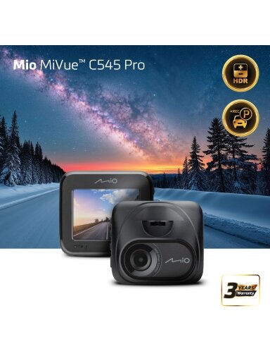 Mio Dash Cam with HDR | MiVue C545Pro | 2.0"