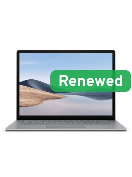 Microsoft Renewed Grade A | Surface Laptop 4 Platinum | 15 " | i7-1185G7 | 8 GB | SSD | 256 GB | Intel Iris Xe | Windows 11 Pro | Keyboard language US