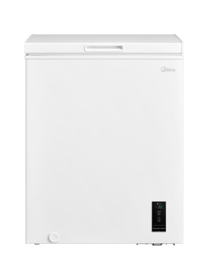 Midea Freezer | MDRC207FEE01 | Energy efficiency class E | Chest | Free standing | Height 85 cm | Total net capacity 142 L | White 1 Midea Freezer | MDRC207FEE01 | Energy efficiency class E | Chest | Free standing | Height 85 cm | Total net capacity 142 L | White 1