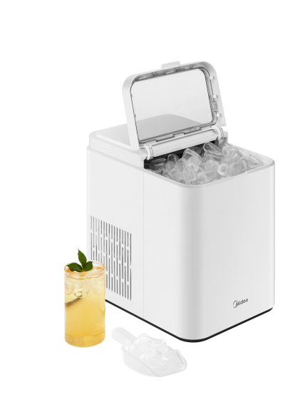 Midea Ice Maker | MERI12BG01EU | Power 180 W | Capacity 1.3 L | White 2