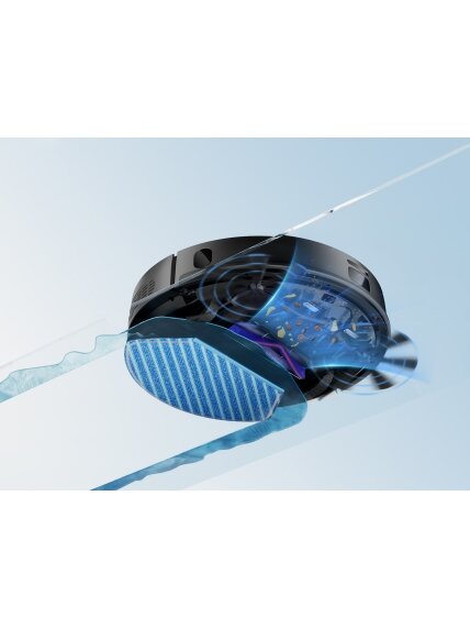 Midea Robot Vacuum Cleaner | M7 Evo | Dry | Lithium ion | 5200 mAh | Dust capacity 0.43 L | 8000 Pa | Black 10