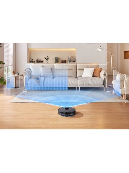 Midea Robot Vacuum Cleaner | M7 Evo | Dry | Lithium ion | 5200 mAh | Dust capacity 0.43 L | 8000 Pa | Black 8