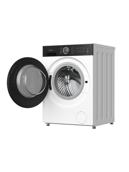Midea Washing Machine | MF205W80BA30/W-BK | Energy efficiency class A | Front loading | Washing capacity 8 kg | 1400 RPM | Depth 49 cm | Width 60 cm | Display | LED | White 4