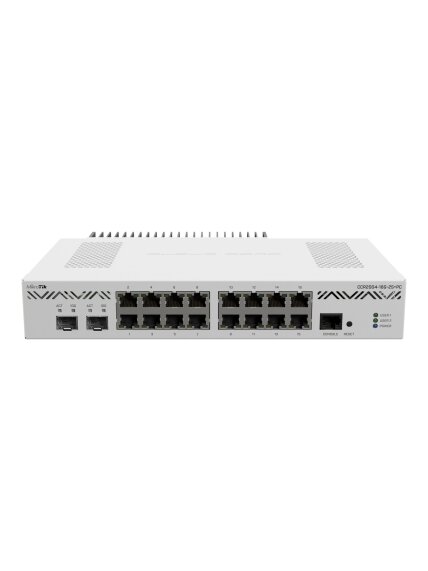 Mikrotik CCR2004-16G-2S+PC | Ethernet Router | CCR2004-16G-2S+PC | 10/100/1000 Mbit/s | Mesh Support No | MU-MiMO No | No mobile broadband