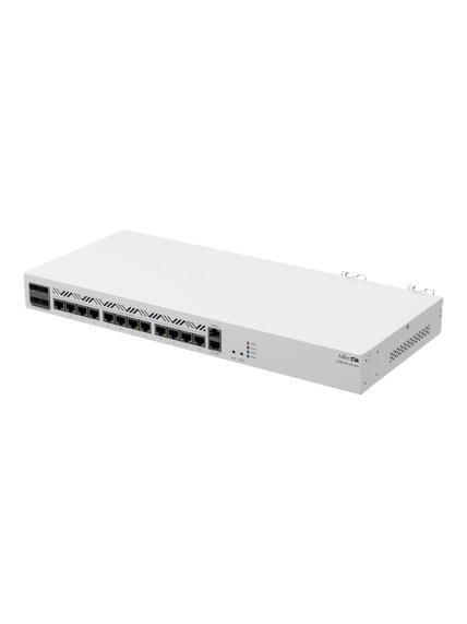 Mikrotik Cloud Core Router CCR2116-12G-4S+, 16-CORE 2 GHZ ARM CPU, 16 GB DDR4 RAM, 4x10G SFP+ ports, 13xGigabit LAN ports, 1x RJ45 Serial port, 1x M.2 slots, 16 core CPU, 16 GB RAM, Dual redundant power supply, RouterOS L6 | Cloud Core Router | CCR2116-12 Mikrotik Cloud Core Router CCR2116-12G-4S+, 16-CORE 2 GHZ ARM CPU, 16 GB DDR4 RAM, 4x10G SFP+ ports, 13xGigabit LAN ports, 1x RJ45 Serial port, 1x M.2 slots, 16 core CPU, 16 GB RAM, Dual redundant power supply, RouterOS L6 | Cloud Core Router | CCR2116-12