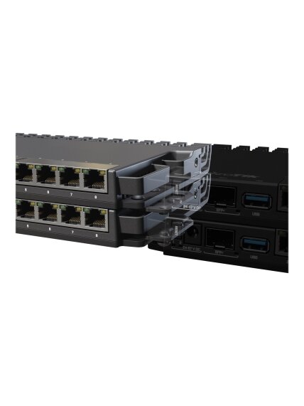 MikroTik Kit for mounting RB5009/L009 devices in 1U rackmounts | K-79 MikroTik Kit for mounting RB5009/L009 devices in 1U rackmounts | K-79