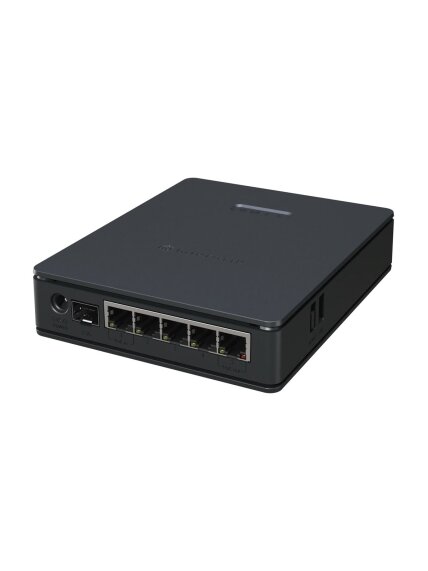 MikroTik RouterOS L4 International version | hAP ax S | 802.11ax | 10/100/1000 Mbit/s | Ethernet LAN (RJ-45) ports 5 | Mesh Support No | MU-MiMO No | No mobile broadband MikroTik RouterOS L4 International version | hAP ax S | 802.11ax | 10/100/1000 Mbit/s | Ethernet LAN (RJ-45) ports 5 | Mesh Support No | MU-MiMO No | No mobile broadband