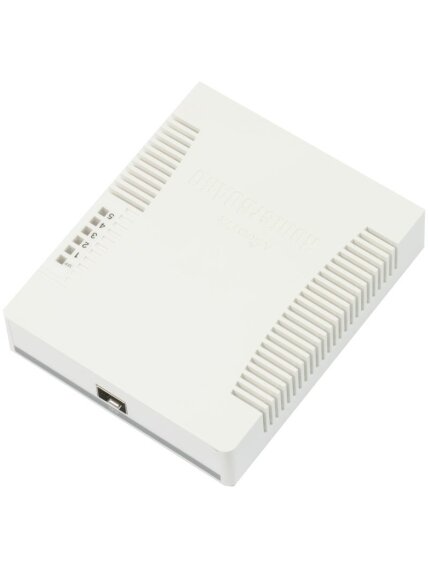 MikroTik | Switch | RB260GS | Web managed | Desktop | SFP ports quantity SFP ports quantity 1 | Power over Ethernet (PoE) ports quantity 1 | 12 month(s) 4 MikroTik | Switch | RB260GS | Web managed | Desktop | SFP ports quantity SFP ports quantity 1 | Power over Ethernet (PoE) ports quantity 1 | 12 month(s) 4